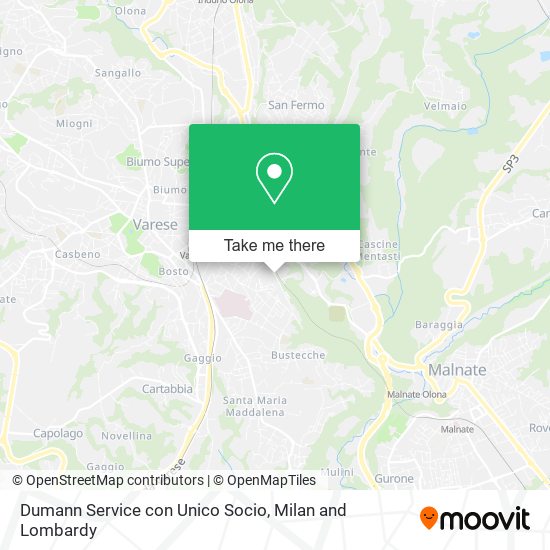 Dumann Service con Unico Socio map