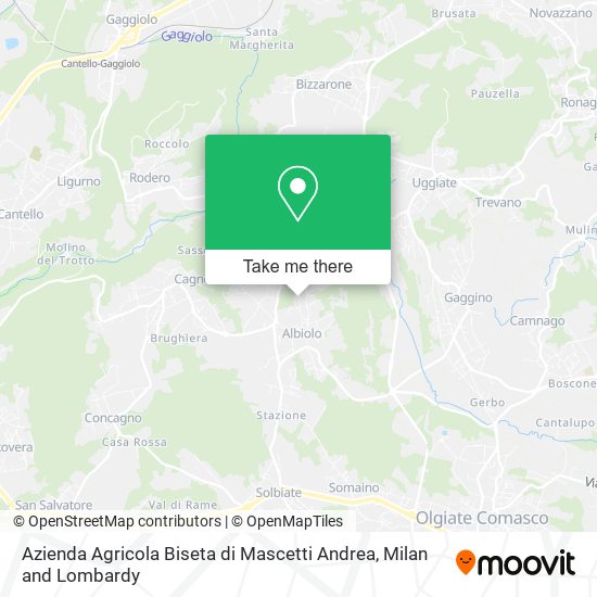 Azienda Agricola Biseta di Mascetti Andrea map