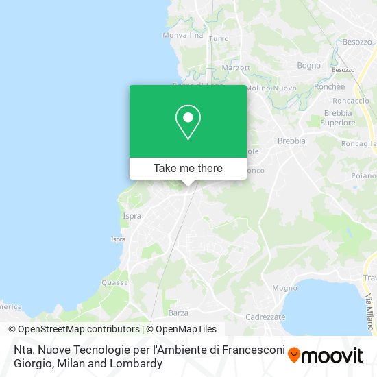 Nta. Nuove Tecnologie per l'Ambiente di Francesconi Giorgio map