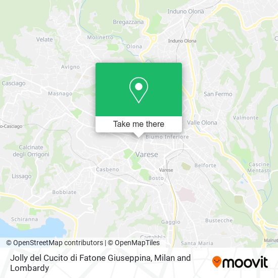 Jolly del Cucito di Fatone Giuseppina map