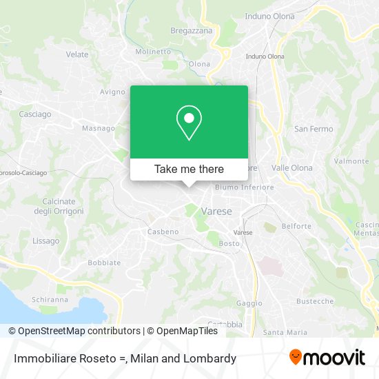 Immobiliare Roseto = map