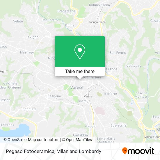 Pegaso Fotoceramica map