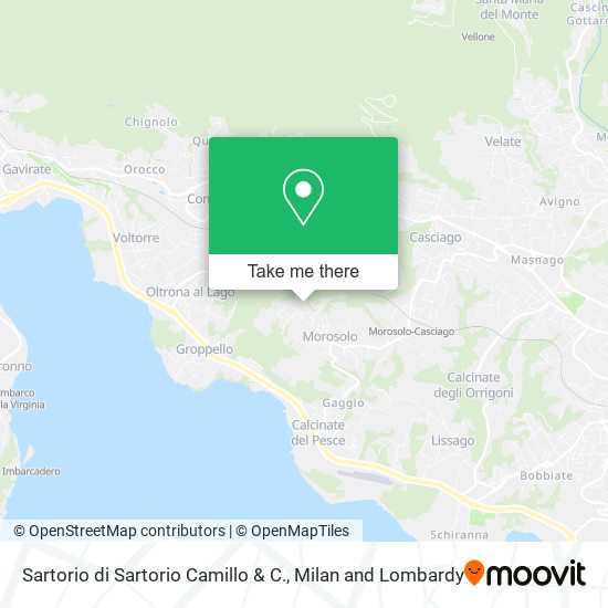 Sartorio di Sartorio Camillo & C. map
