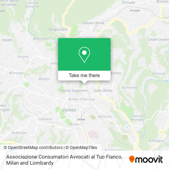 Associazione Consumatori Avvocati al Tuo Fianco map