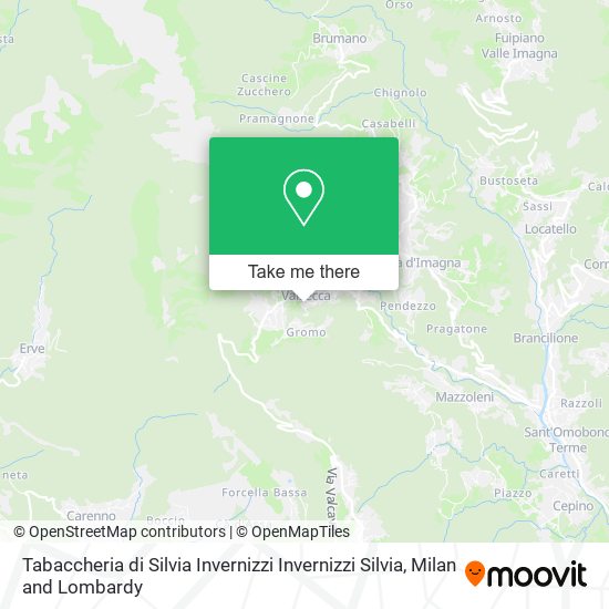 Tabaccheria di Silvia Invernizzi Invernizzi Silvia map