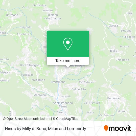 Ninos by Milly di Bono map