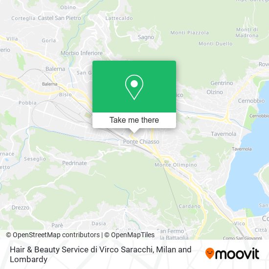 Hair & Beauty Service di Virco Saracchi map