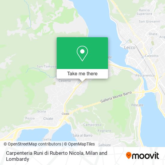 Carpenteria Runi di Ruberto Nicola map