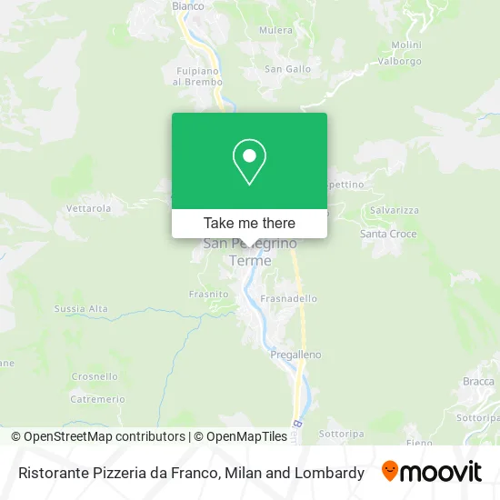 Ristorante Pizzeria da Franco map
