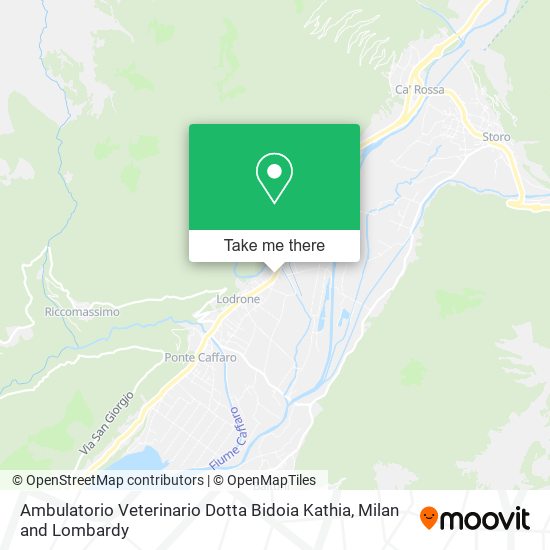 Ambulatorio Veterinario Dotta Bidoia Kathia map