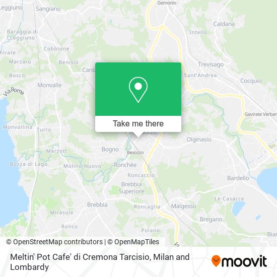Meltin' Pot Cafe' di Cremona Tarcisio map