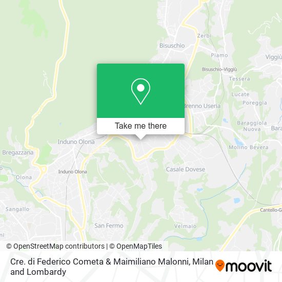 Cre. di Federico Cometa & Maimiliano Malonni map