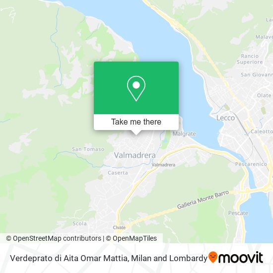 Verdeprato di Aita Omar Mattia map