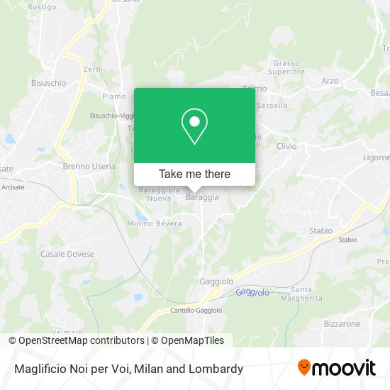 Maglificio Noi per Voi map