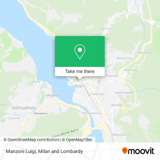Manzoni Luigi map