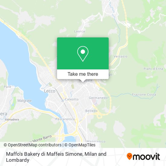 Maffo's Bakery di Maffeis Simone map