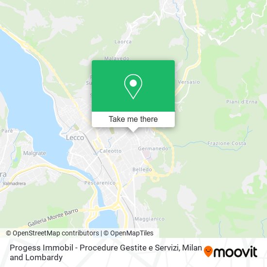 Progess Immobil - Procedure Gestite e Servizi map