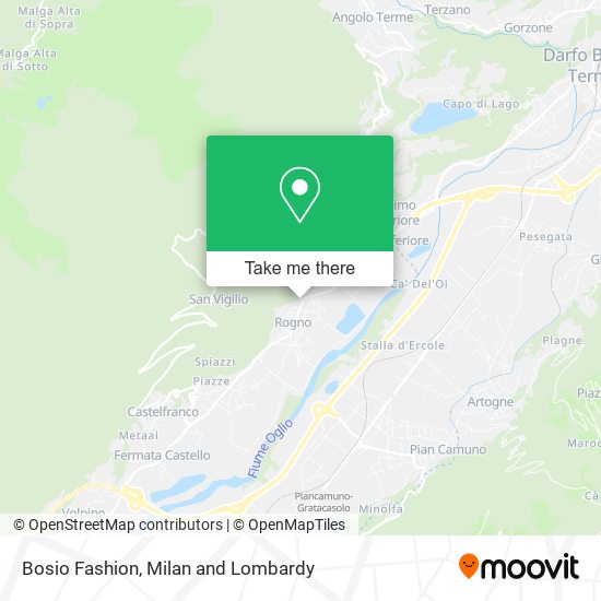 Bosio Fashion map