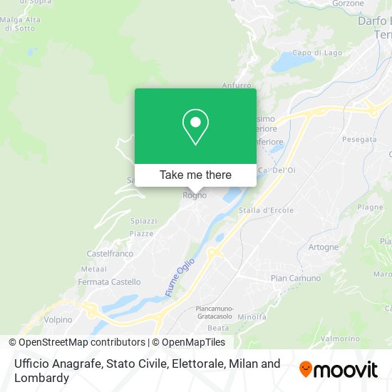 Ufficio Anagrafe, Stato Civile, Elettorale map