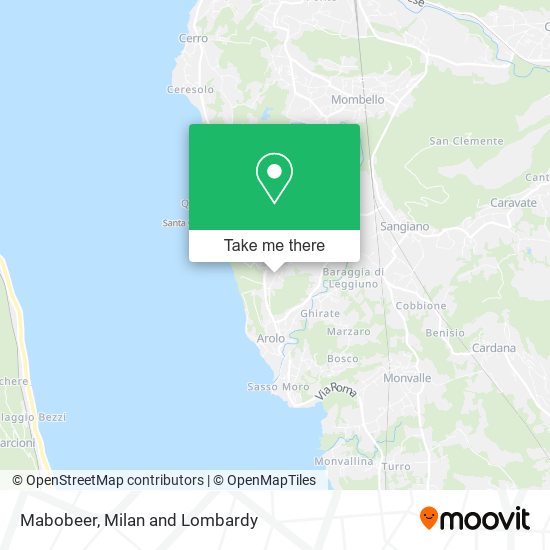 Mabobeer map