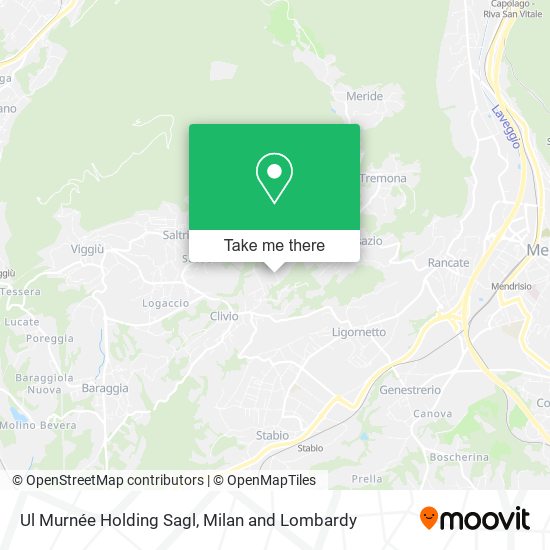 Ul Murnée Holding Sagl map
