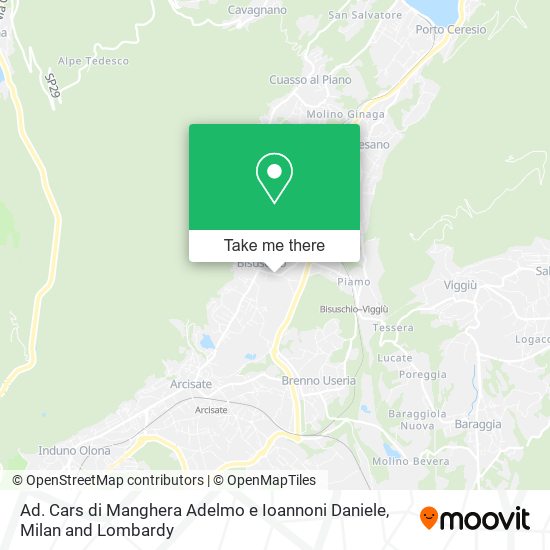 Ad. Cars di Manghera Adelmo e Ioannoni Daniele map