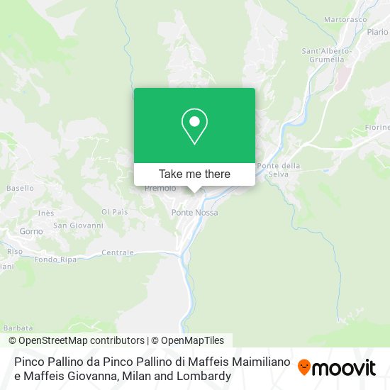 Pinco Pallino da Pinco Pallino di Maffeis Maimiliano e Maffeis Giovanna map