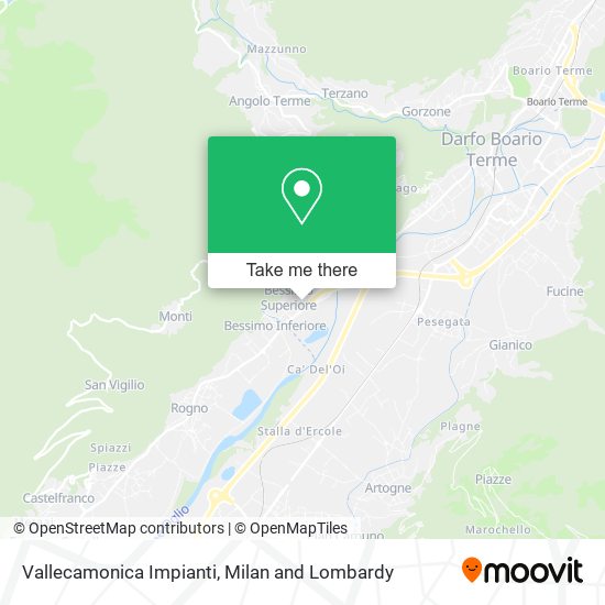 Vallecamonica Impianti map
