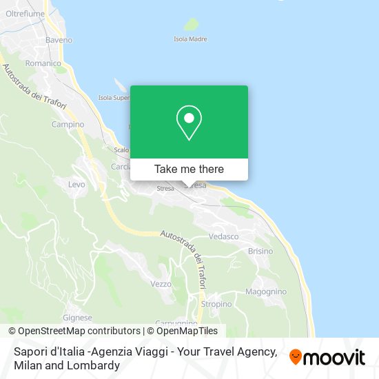Sapori d'Italia -Agenzia Viaggi - Your Travel Agency map
