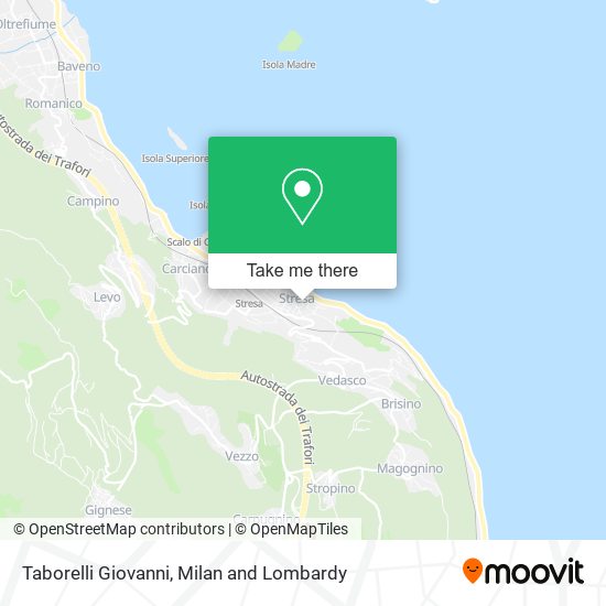 Taborelli Giovanni map