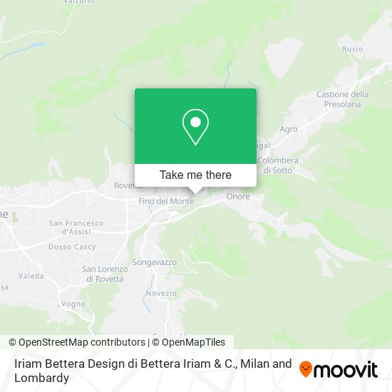 Iriam Bettera Design di Bettera Iriam & C. map