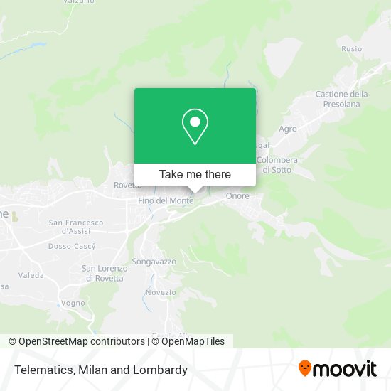 Telematics map