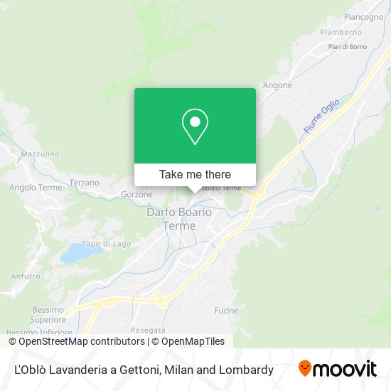 L'Oblò Lavanderia a Gettoni map