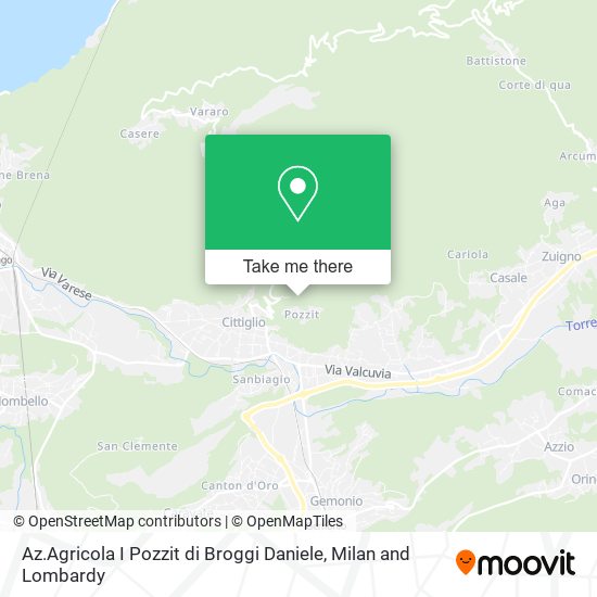 Az.Agricola I Pozzit di Broggi Daniele map