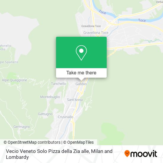 Vecio Veneto Solo Pizza della Zia alle map