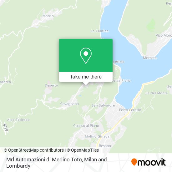 Mrl Automazioni di Merlino Toto map