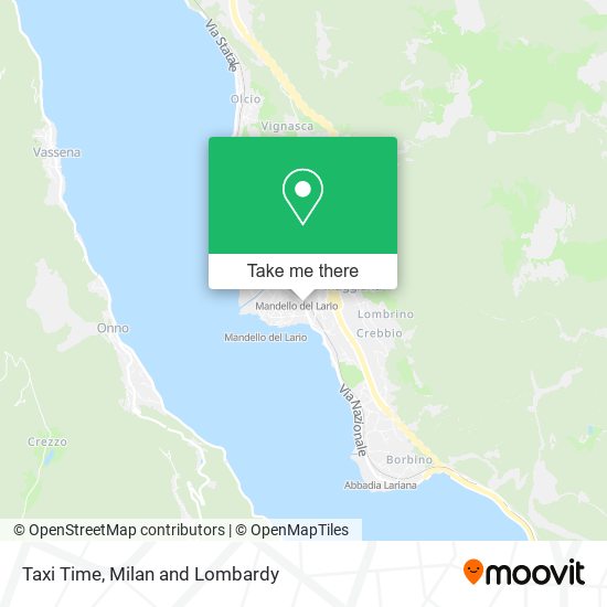 Taxi Time map