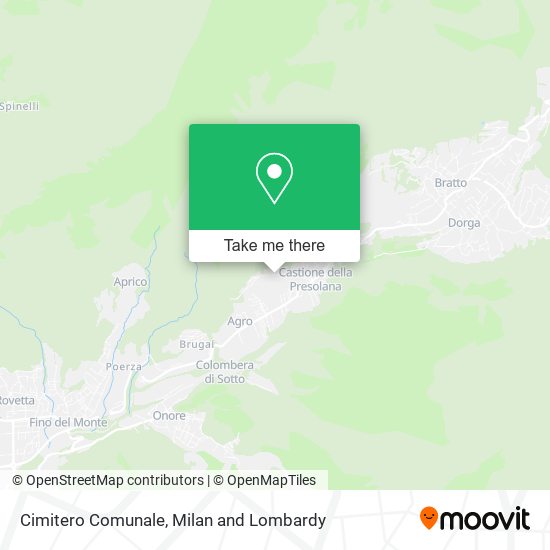 Cimitero Comunale map