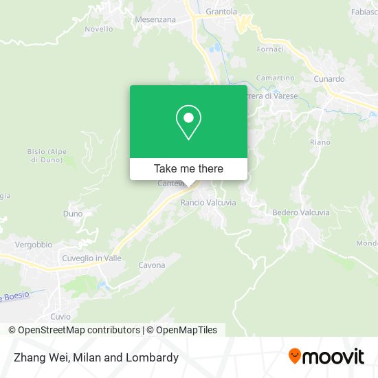 Zhang Wei map