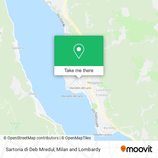 Sartoria di Deb Mredul map