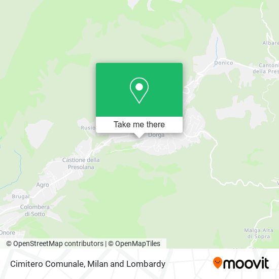 Cimitero Comunale map