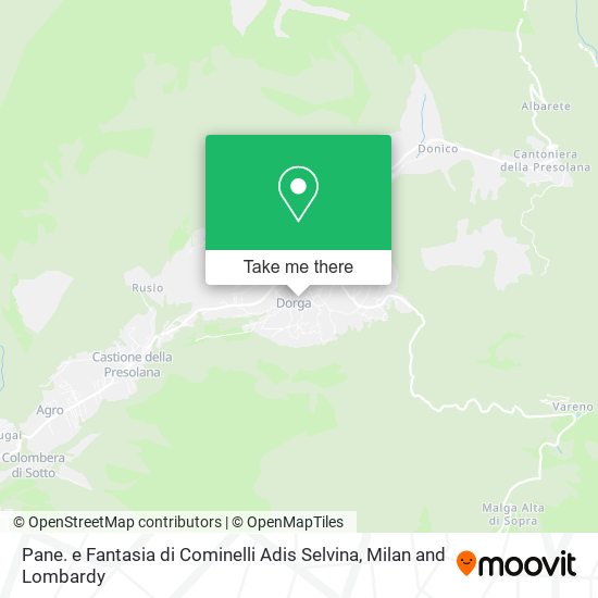 Pane. e Fantasia di Cominelli Adis Selvina map