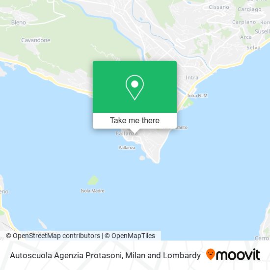 Autoscuola Agenzia Protasoni map