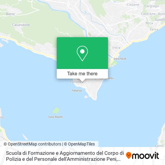 Scuola di Formazione e Aggiornamento del Corpo di Polizia e del Personale dell'Amministrazione Peni map