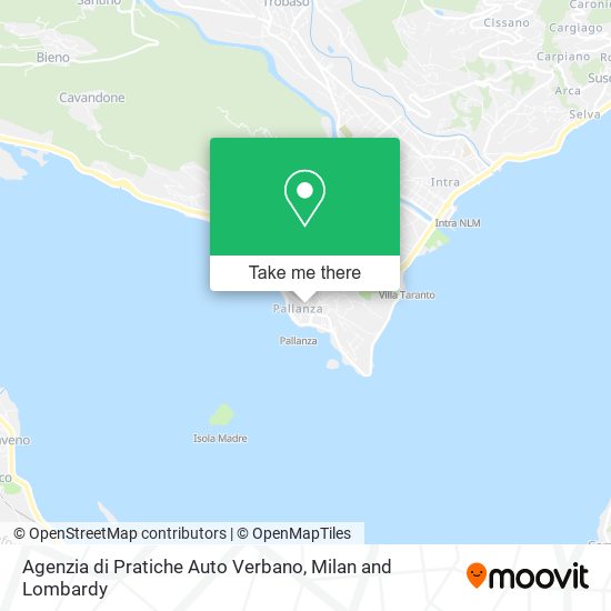 Agenzia di Pratiche Auto Verbano map