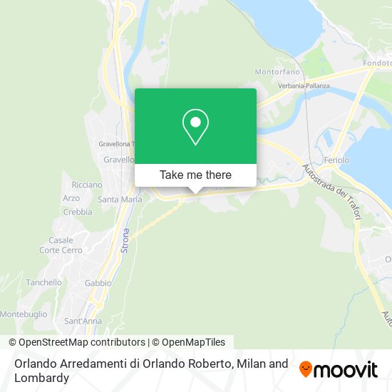 Orlando Arredamenti di Orlando Roberto map