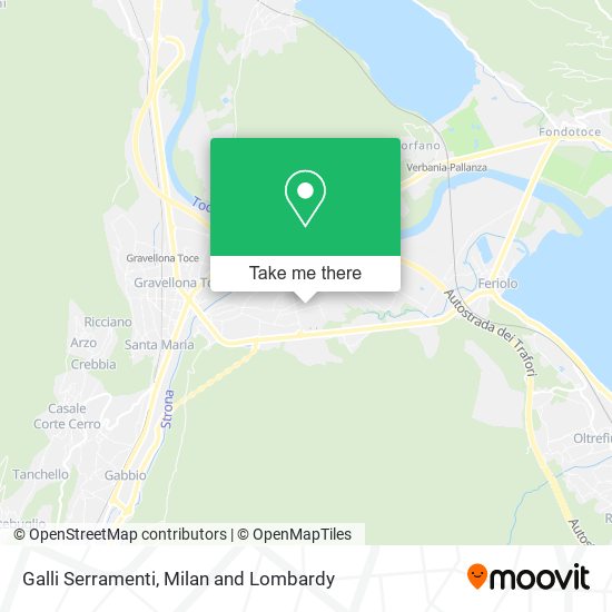 Galli Serramenti map