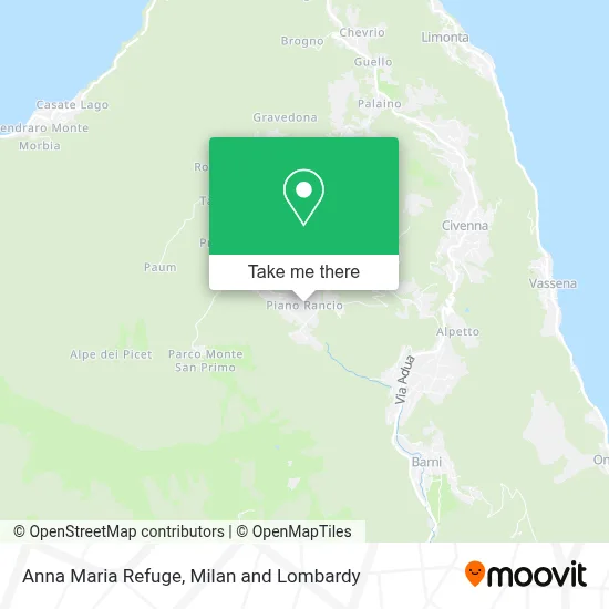 Anna Maria Refuge map