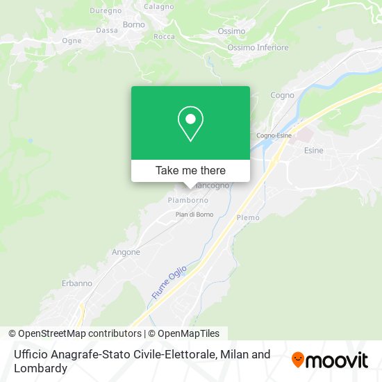 Ufficio Anagrafe-Stato Civile-Elettorale map