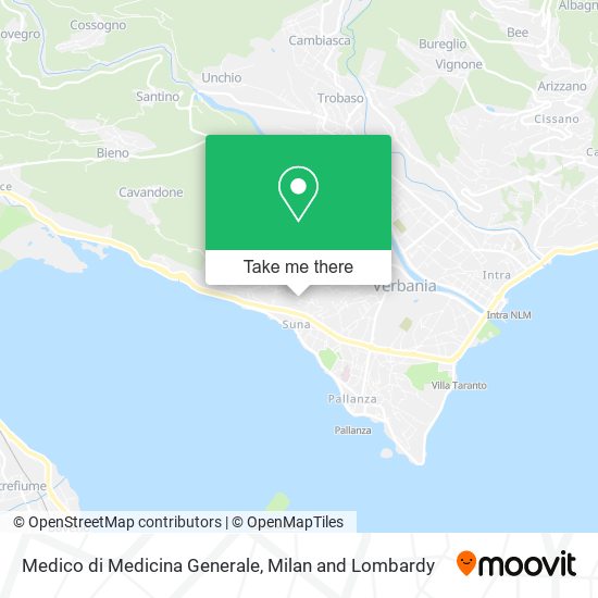 Medico di Medicina Generale map